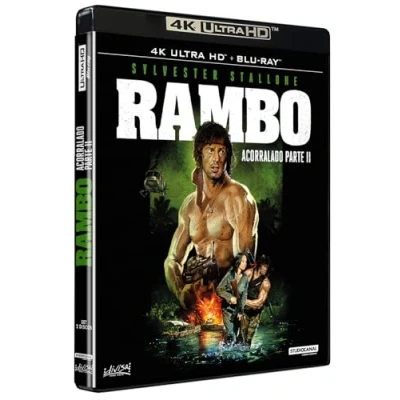 Imagen de Rambo 2: Acorralado Parte II (Rambo: First Blood Part II) (4K UHD + Blu ray) [Blu ray]