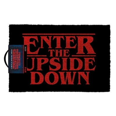 Imagen de Pyramid International Felpudo Stranger Things Enter The Upside Down Door Mat, Multicolor, 60x40x1.5 cm