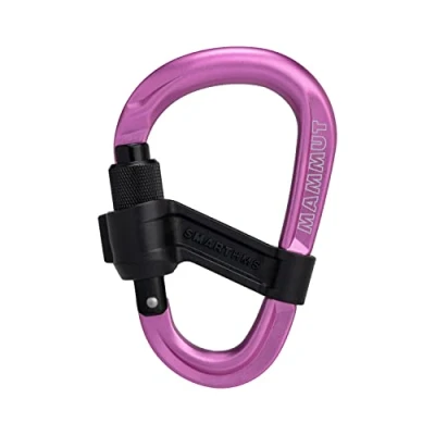 Imagen de Mammut Smart HMS 2.0 Screwgate Screw Gate Carabiner (Talla única), Color Rosa