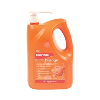 Imagen de Deb Sor4LMP Swarfega Mano Limpiador Bomba, 4L, naranja