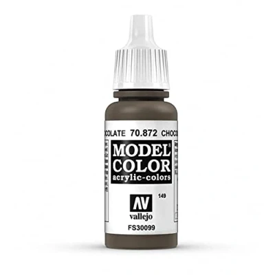 Imagen de Vallejo Model Color Pintura Acrílica, Marrón (Chocolate), 17 ml