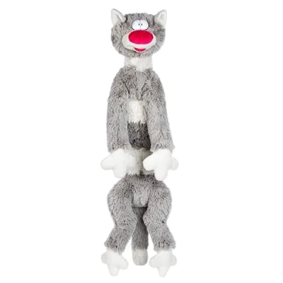 Imagen de FANCY Peluche Gato Largo 83 cm, Almohada de para Dormir con Forma Gato, Suave y Blandito Niños 0+ Adultos, Long Cat Plush