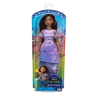 Imagen de Encanto Disney Muñeca Isabela Grande para Niñas La Tiene un Precioso Vestido, Zapatos y Accesorios el Pelo Isabella es una Encantadora 3 +