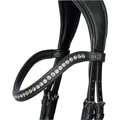 Imagen de Harry&#039;s Horse Brida Nero suave Full Negro / Plata