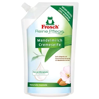Imagen de Frosch Rana jabón de la mano refill leche almendras, 500 ml