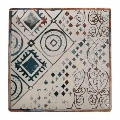 Imagen de La Mediterránea Plato Llano Grecia Porcelana 24 x 2 cm (6 Unidades)