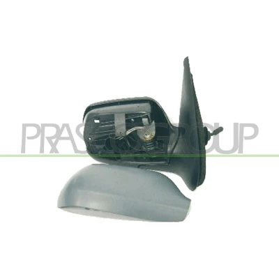 Imagen de Espejo retrovisor Prasco MZ3087123 derecha imprimado manual ajustable desde interior, Ajuste por cable, convexo