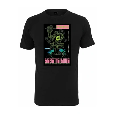 Imagen de Mister Tee Beastie BOYS Robot Camiseta estampada, Hombre, Talla: Large, Black
