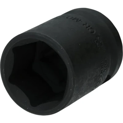 Imagen de BRILLIANT TOOLS BT022644 Llave de vaso impacto hexagonal 1/2&quot; 21 mm, corta [Powered by KS TOOLS]