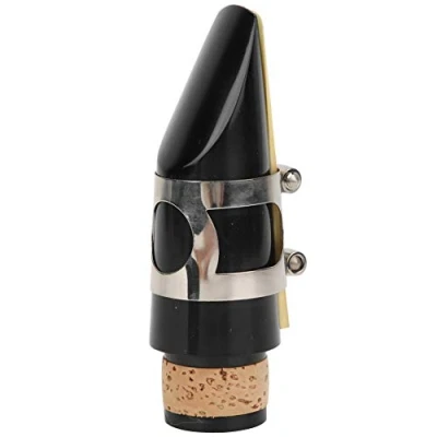 Imagen de Dilwe Boquilla de Clarinete, Profesional Saxofón Clarinete con Accesorio Instrumento Viento Lámina