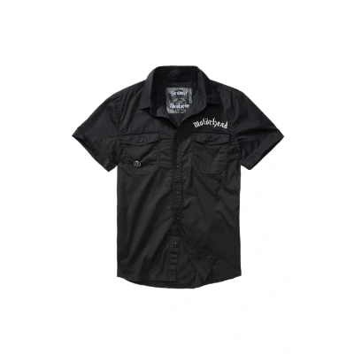Imagen de Brandit MOTÖRHEAD Shortsleeve Camisa black, Hombre, Talla: Small, Black