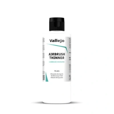 Imagen de Vallejo Airbrush Thinner 200 Ml. Diluyente de Aerógrafo para Pinturas Acrílicas. Diluye el Color sin Perder Cualidades