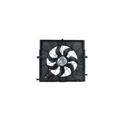 Imagen de NRF 47920 Ventilador de radiador 500 12 850 con bastidor (armazón), Motor sin escobillas