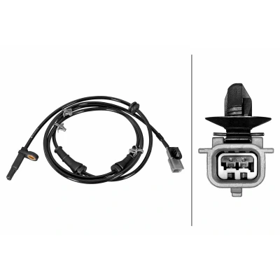 Imagen de HELLA 6PU 358 219 061 Sensor de ABS con pinza/grapa Hall 2 500