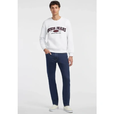 Imagen de Guess Jeans Original Sudadera, Hombre, Talla: XL, Weiß