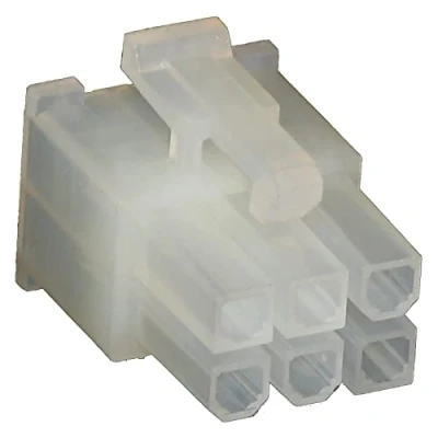 Imagen de CableMarkt Conector de alimentación MOLEX con Referencia 0039012060 2x03 Pines (Carcasa Macho)