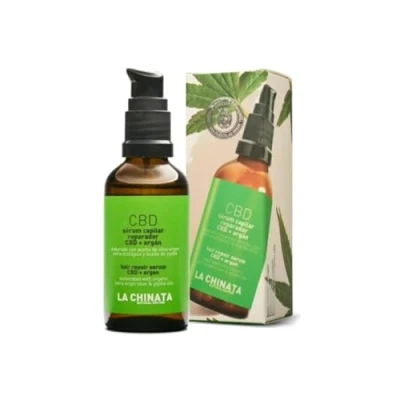 Imagen de Sérum Capilar Regenerador CBD la Chinata Reparación Profunda con Extractos Naturales Cuidado Intensivo del Cabello Dañado y Seco Nutre Fortalece desde Raíz 50ml
