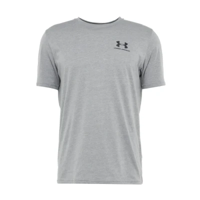 Imagen de Under Armour Sportstyle Camiseta estampada, Hombre, Talla: 3XL, Steel light heather/black