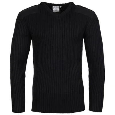 Imagen de Fort Jersey con Cuello en V, Color Negro