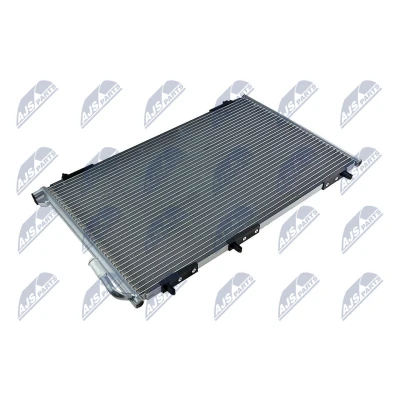 Imagen de NTY CCS PE 005 Condensador sin secador Aluminio 590 PEUGEOT: 206 Hatchback, 206+ Hatchback