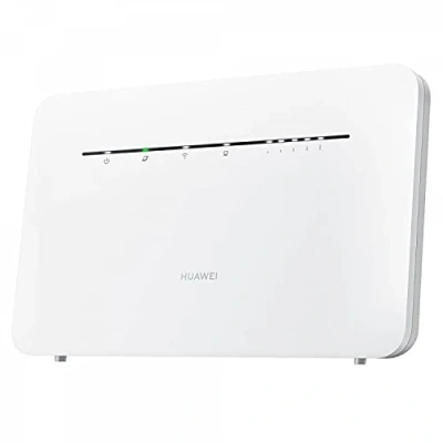 Imagen de HUAWEI 4G Router 3 Pro Mobile WiFi LTE (Cat.7) Punto de Acceso WiFi, Soporte selección automática Wi Fi Doble Banda y Beamforming, 4 Puertos Gigabit, Instalación automática, Blanco