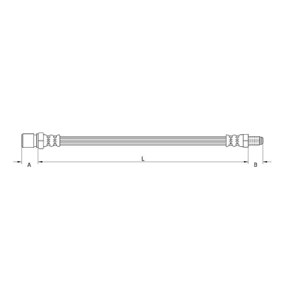 Imagen de METZGER 4111689 Latiguillos de Freno 414 VOLKSWAGEN: Escarabajo