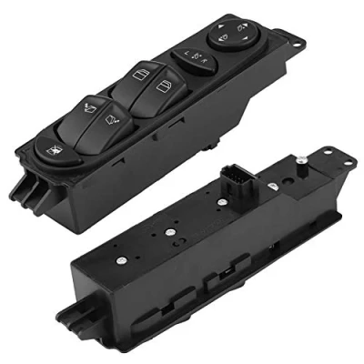 Imagen de Interruptor de elevalunas, regulador control ventana Power Master Compatible con Viano Vito W639 A6395451313