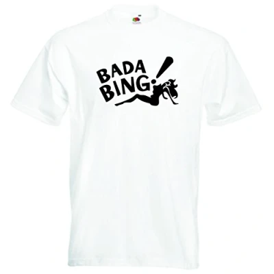 Imagen de Camiseta hombres blancos Bada Bing Sopranos M
