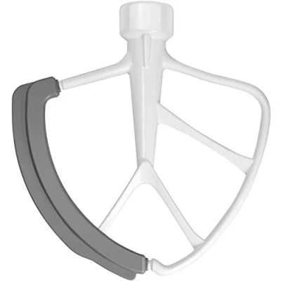 Imagen de KITCHPOWER KitchenAid Batidora de borde flexible 6 cuartos para batidoras con soporte elevación/accesorio mezclador