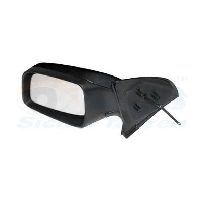 Imagen de espejo retrovisor Van Wezel 3742813 izquierda negro completo, asférico, ajustable desde interior, Ajuste por varillas para vehíc. con volante a