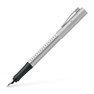 Imagen de Faber Castell 140906 Estilo. grip 2011 f. metálico plateado