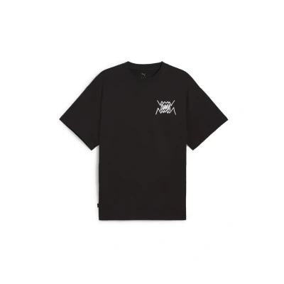 Imagen de Puma JAWS CORE Camiseta estampada, Hombre, Talla: 4XL, Black