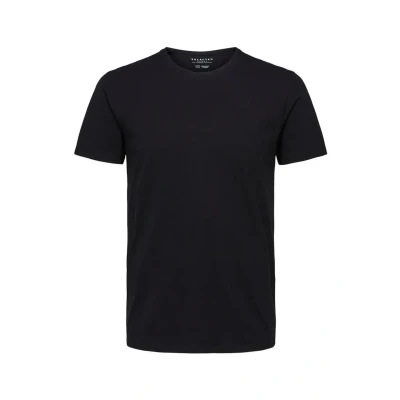 Imagen de SELECTED HOMME 16073457 Camiseta, Color Negro, M para Hombre