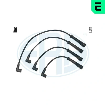 Imagen de ERA 883014 Juego de Cables Encendido 4 RENAULT: CLIO 2, Megane 1, Scenic, DACIA: Sandero I, Logan I Berlina, MCV
