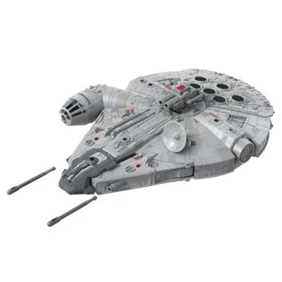 Imagen de Figura y vehículo de Star Wars Mission Fleet Han Solo Millennium Falcon a escala 2,5 pulgadas, juguetes para niños partir 4 años