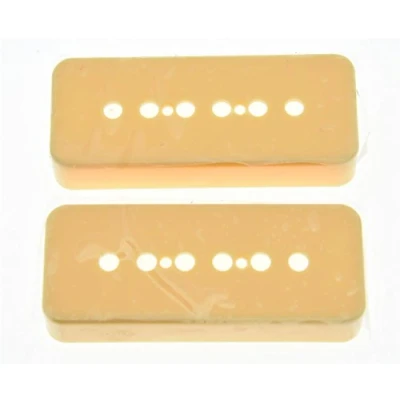 Imagen de KAISH Juego de 2 fundas para pastillas guitarra Les Paul P90, 50 mm, color crema