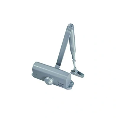 Imagen de Tesa Assa Abloy CT50024PL Cierrapuertas Brazo Articulado Para Puertas Plata Sin Retención CT500