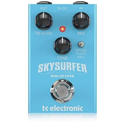 Imagen de TC Electronic SKY SURFER MINI Reverb de calidad estudio con 3 algoritmos electrónicos galardonados, ahora un tamaño compacto