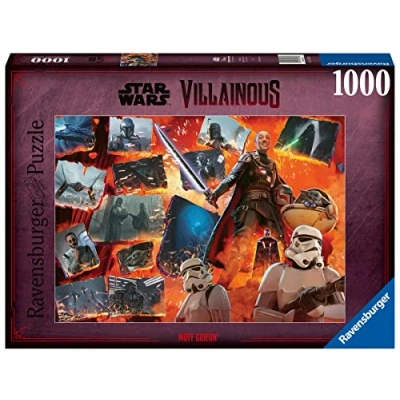 Imagen de Ravensburger Puzzle Star Wars, Moff Gideon, 1000 Piezas, Puzzles para Adultos, Piezas Pegamento Enmarcar, Rompecabezas Villainous 70x50cm