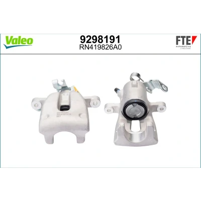 Imagen de FTE 9298191 Pinza de freno gris Aluminio Eje trasero, derecha sin soporte OPEL: Zafira B
