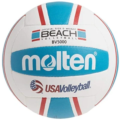 Imagen de Molten Elite Voleibol de Playa, Mujer Unisex Infantil Hombre, Rojo/Azul