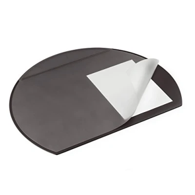 Imagen de Durable 729001 Almohadilla de escritorio media redonda (650 x 520 mm) negra
