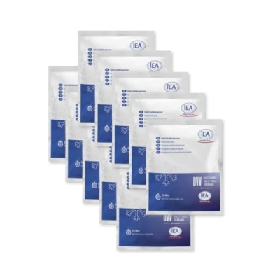 Imagen de IEA Medical Compresas frías instantáneas (15,3 x 12,7 cm) 10 unidades desechables para uso externo Almohadilla refrigerante Almohadillas refrigerantes Fácil aplicación
