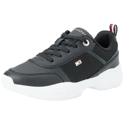 Imagen de Tommy Hilfiger Zapatillas para Mujer Runner Sneaker, Negro (Black), 40