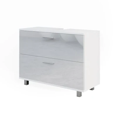 Imagen de Vicco Mueble bajo Lavabo Ilias, Blanco Alto Brillo, 80.2 x 60.8 cm