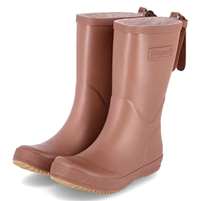 Imagen de Bisgaard Basic Botas de agua para niños, Talla: 26, Old rose Zapatos