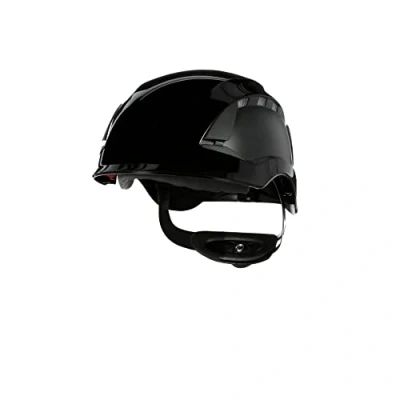 Imagen de 3M SecureFit Casco de protección, X5512V CE, negro, con ventilación, CE