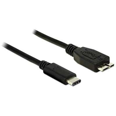 Imagen de DeLock Cable USB 3.1 Gen 2 Type C macho a Micro B 1 m negro