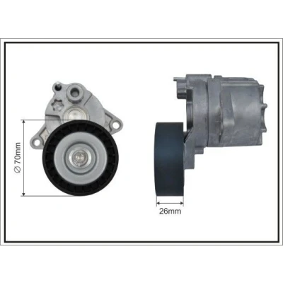 Imagen de CAFFARO 101100SP Brazo tensor, correa trapecial poli V MERCEDES BENZ: Clase E Berlina, C G SUV