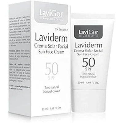 Imagen de Lavigor Laviderm, Filtro solar facial (SPF 50+) 50 ml.